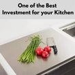 Load image into Gallery viewer, Stainless Steel Cutting Board For Kitchen Counter