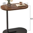 Load image into Gallery viewer, C Shaped Coffee Table, Small Wood Side Table