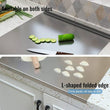 Load image into Gallery viewer, Stainless steel Chopping Board, food Grade Chopping board with protected sheet,Stainless steel Chopping Board