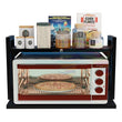 Load image into Gallery viewer, Wall Mount Metal Microwave Stand