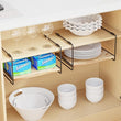 Load image into Gallery viewer, SpaceAid Cabinet Shelf Organizers , Kitchen Counter