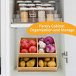 Load image into Gallery viewer, Set Bamboo Storage Bin, Pantry Organization