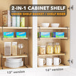 Load image into Gallery viewer, SpaceAid Cabinet Shelf Organizers , Kitchen Counter