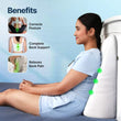 Load image into Gallery viewer, Ultimate Triangle Bed Wedge plus cushion Pillow