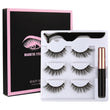 Load image into Gallery viewer, Magnetic Eyelashes 3 pairs set with lash liner n applicator