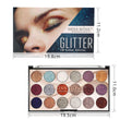 Load image into Gallery viewer, Miss Rose 18 Colour Glitter Eyeshadow Pallete