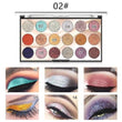 Load image into Gallery viewer, Miss Rose 18 Colour Glitter Eyeshadow Pallete