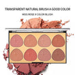 Load image into Gallery viewer, Miss rose 8 color blush palette