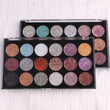 Load image into Gallery viewer, Miss Rose 18 Colour Glitter Eyeshadow Pallete