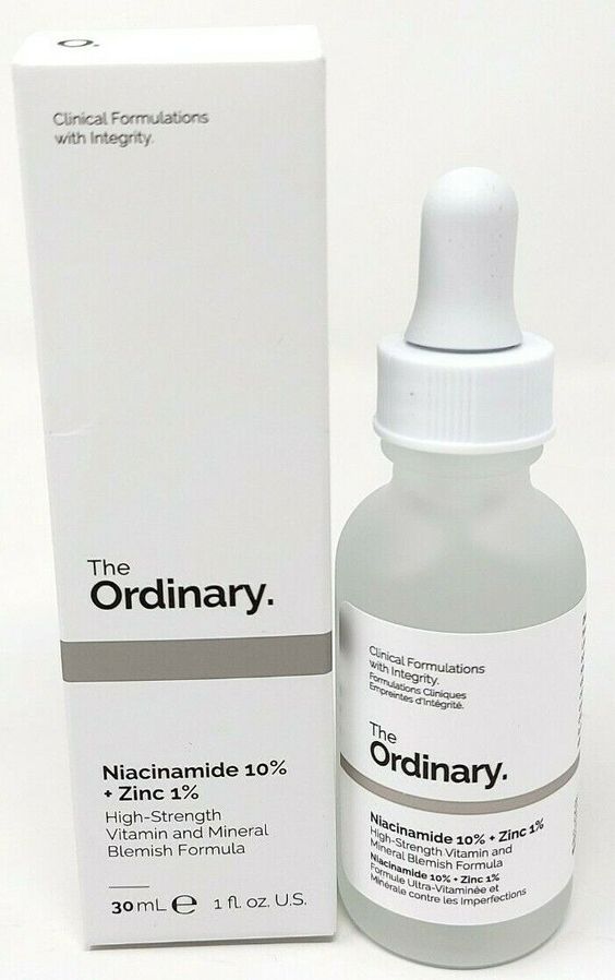 The ordinary niacinamide + zinc