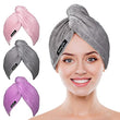 Load image into Gallery viewer, Microfiber-Magic Hair Drying Towel for Women-Pack of 3
