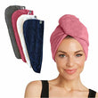 Load image into Gallery viewer, Microfiber-Magic Hair Drying Towel for Women-Pack of 3
