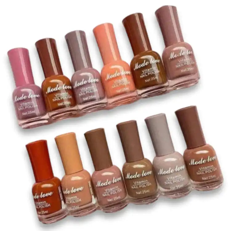 Mode love mix nail paint polish