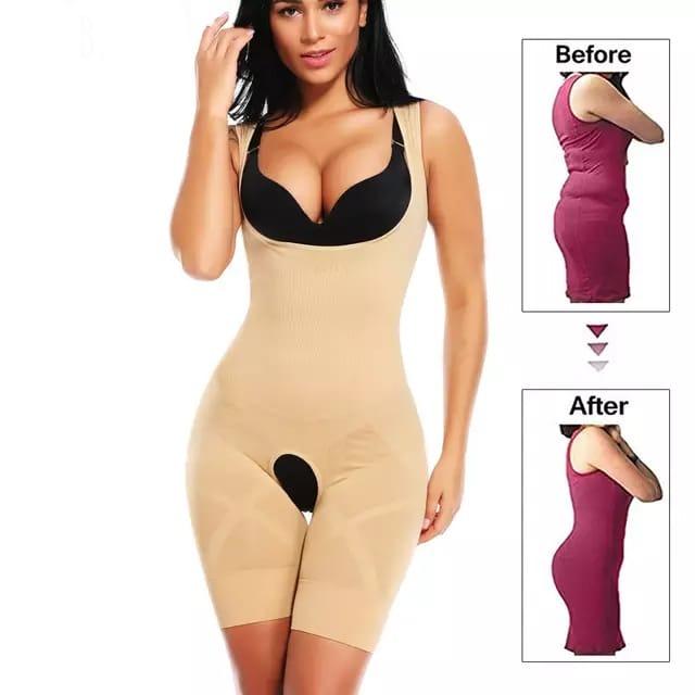 LADIES IMPORTED HIGH QUALITY PURE COTTON FULL BODY SHAPER