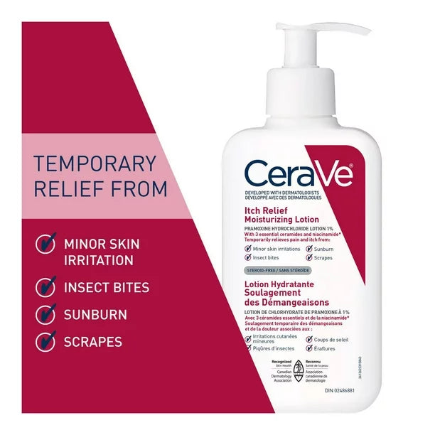 CeraVe itch relief moisturizing lotion