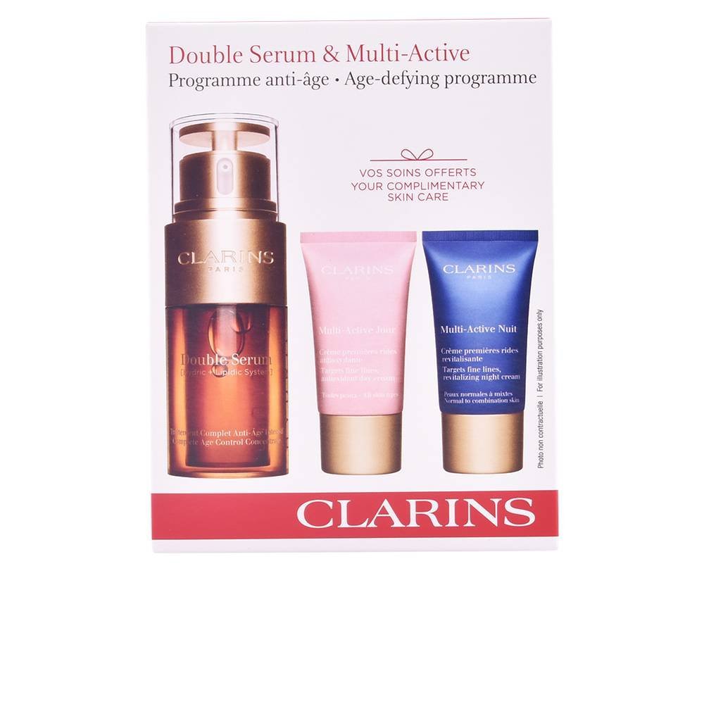 Clarins multi active beauty routine pack of 3