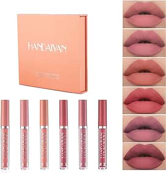 Handaiyan 6 Colors Box Liquid Matte Lipstick