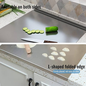 Stainless steel Chopping Board, food Grade Chopping board with protected sheet,Stainless steel Chopping Board
