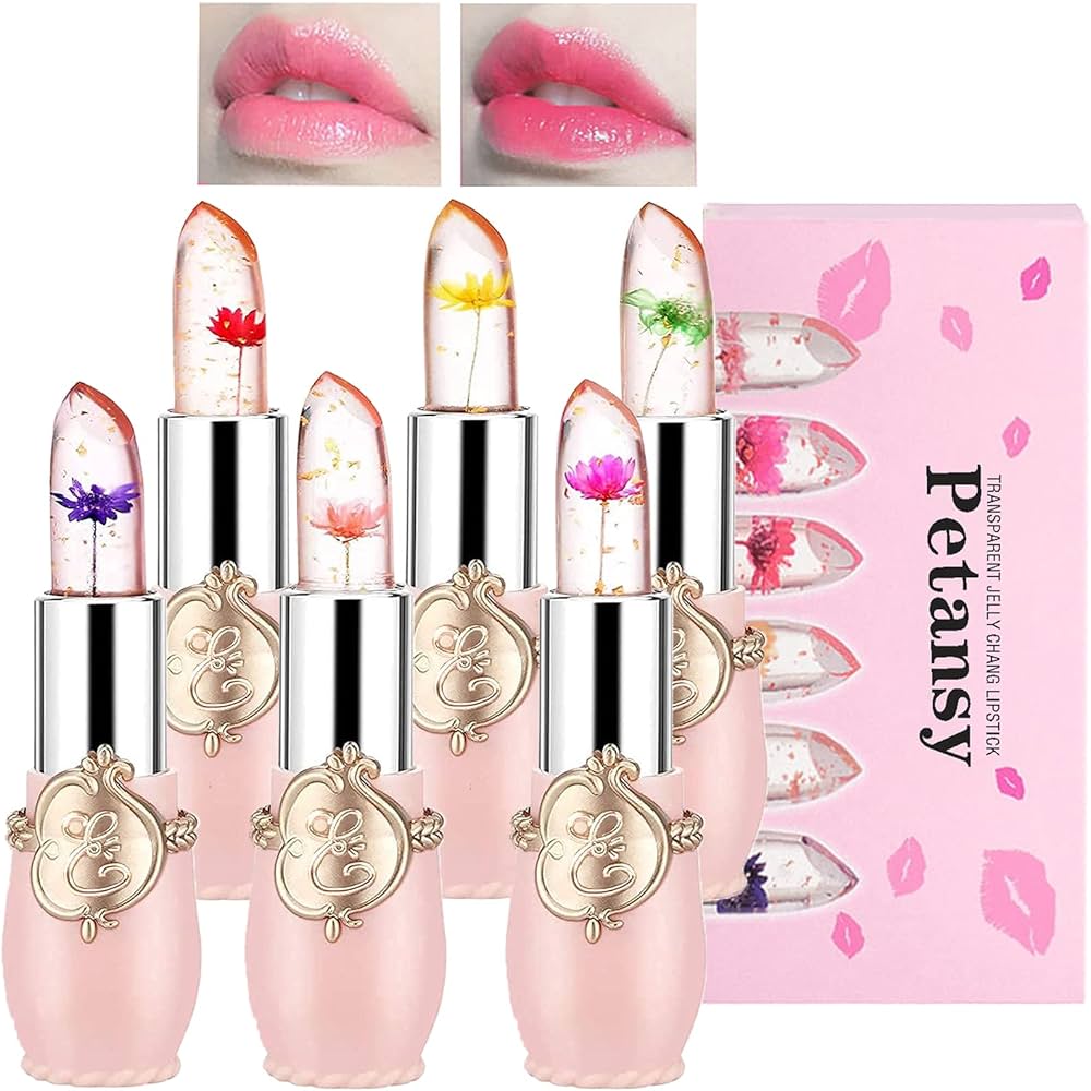 Jelly lipsticks set of 6 pcs