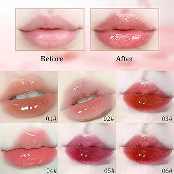 Jelly lipsticks set of 6 pcs