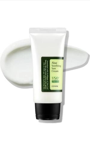 COSRX Aloe Soothing Sun Cream – Hydrating & UV Protection
