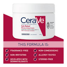 CeraVe itch relief moisturizing cream