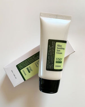 COSRX Aloe Soothing Sun Cream – Hydrating & UV Protection