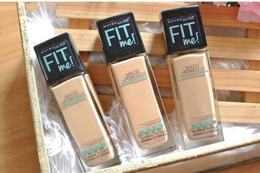 Maybelline Fit Me Matte & Poreless Liquid Foundation | Extra Coverage