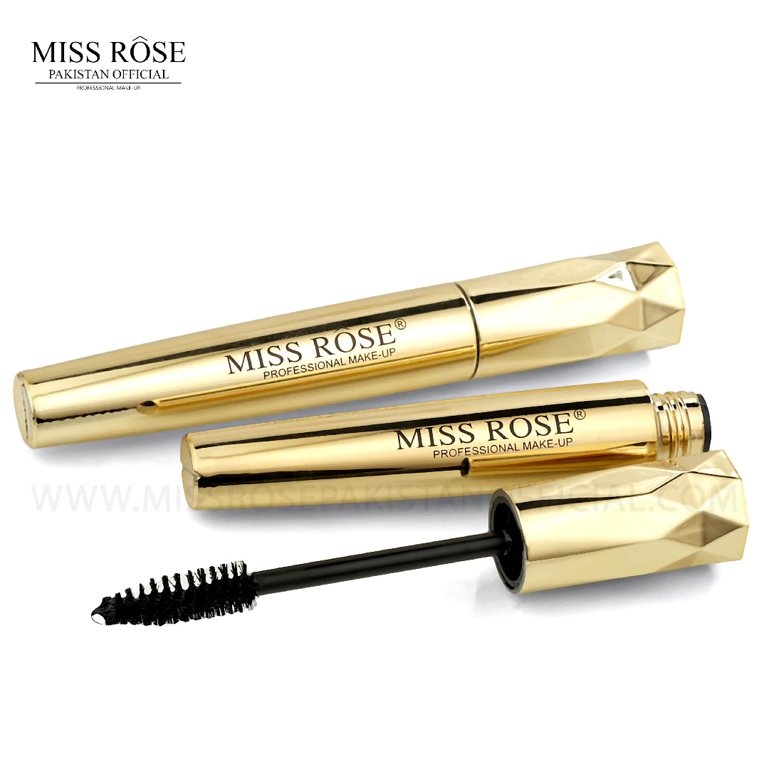 Miss rose golden black mascara