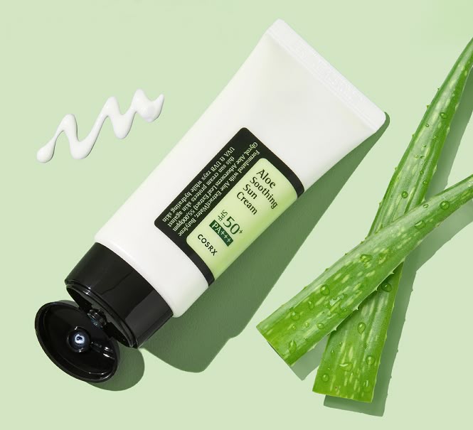 COSRX Aloe Soothing Sun Cream – Hydrating & UV Protection