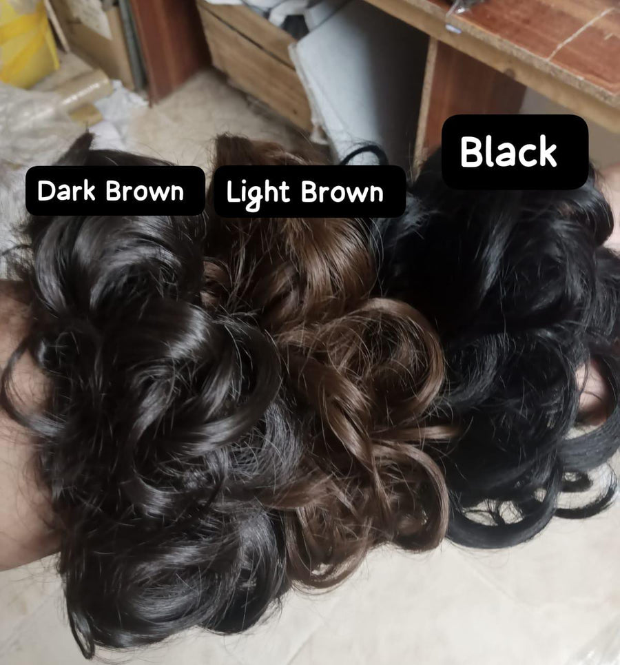 PREMIUM MESSY BUN HAIR SCRUNCHIES