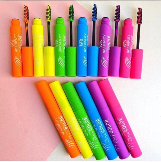 Colored mascara set of 6 pcs