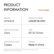 Load image into Gallery viewer, O.TWO.O liquid blush
