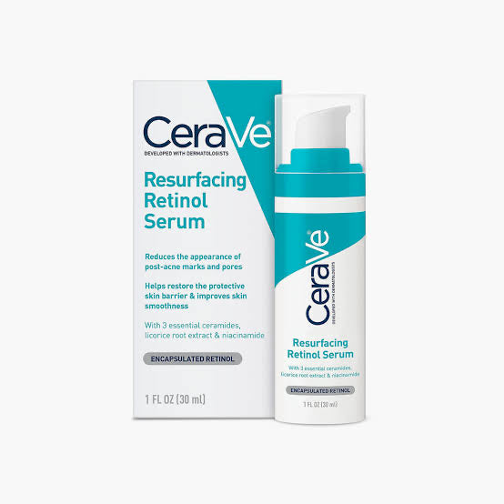 CeraVe skin renewing & resurfacing retinol serums
