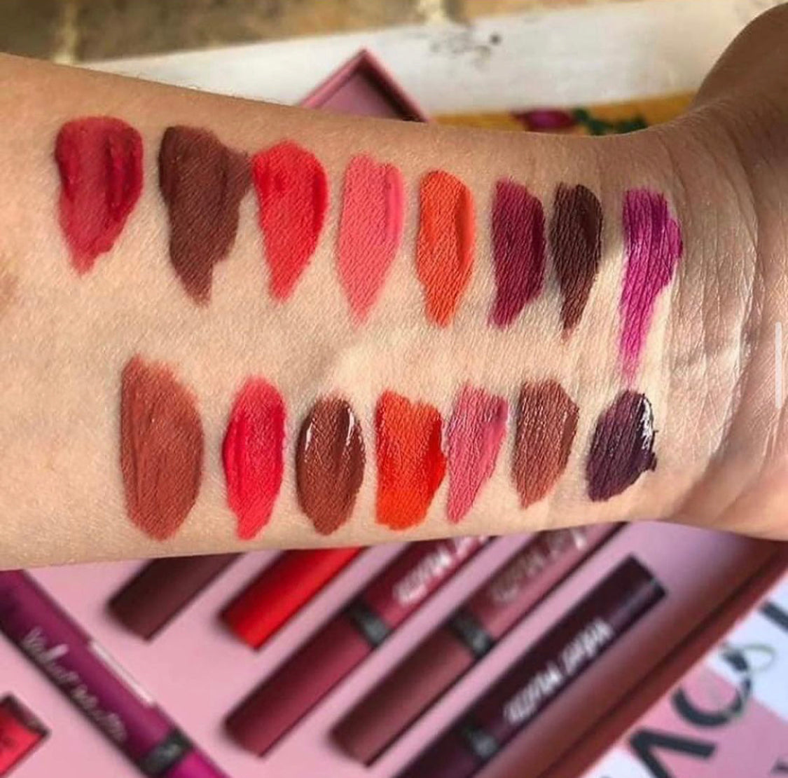 Victoria secret velvet matte lip set