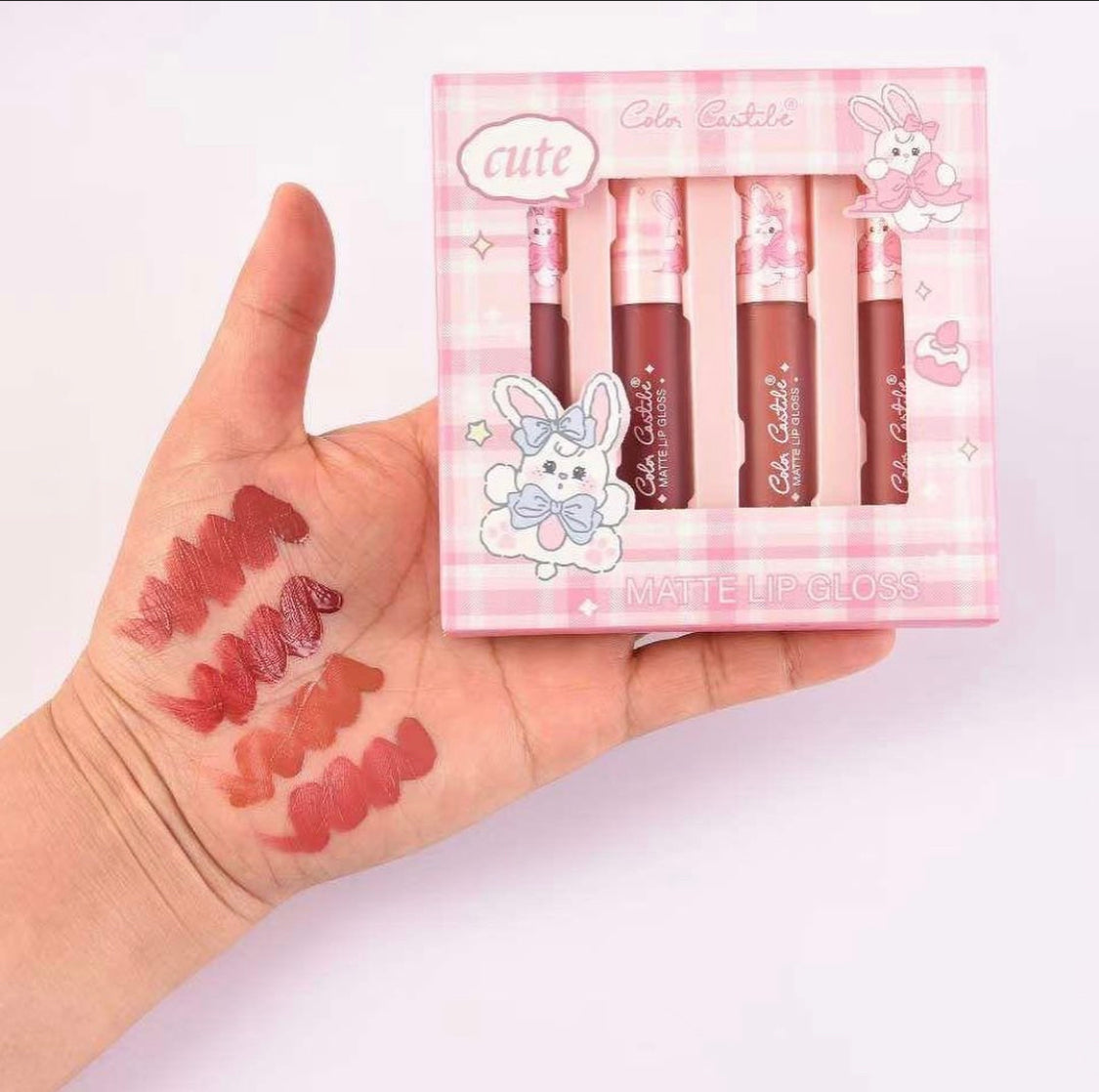 Color castle 4 color nude lipgloss