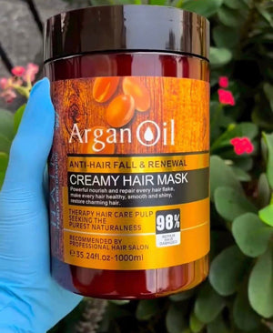 Argan oil creamy hair mask