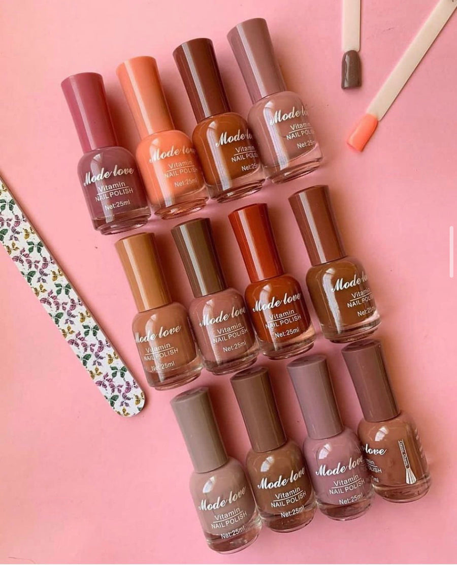 Mode love mix nail paint polish