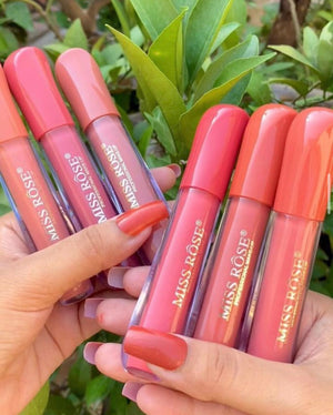 Miss rose nude lipgloss set