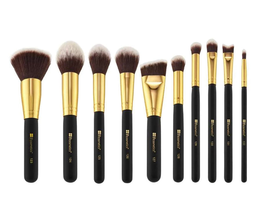 Bh cosmetics sculpt and blend 10 pcs brush set