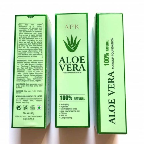 APK 100% Natural Aloevera Foundation