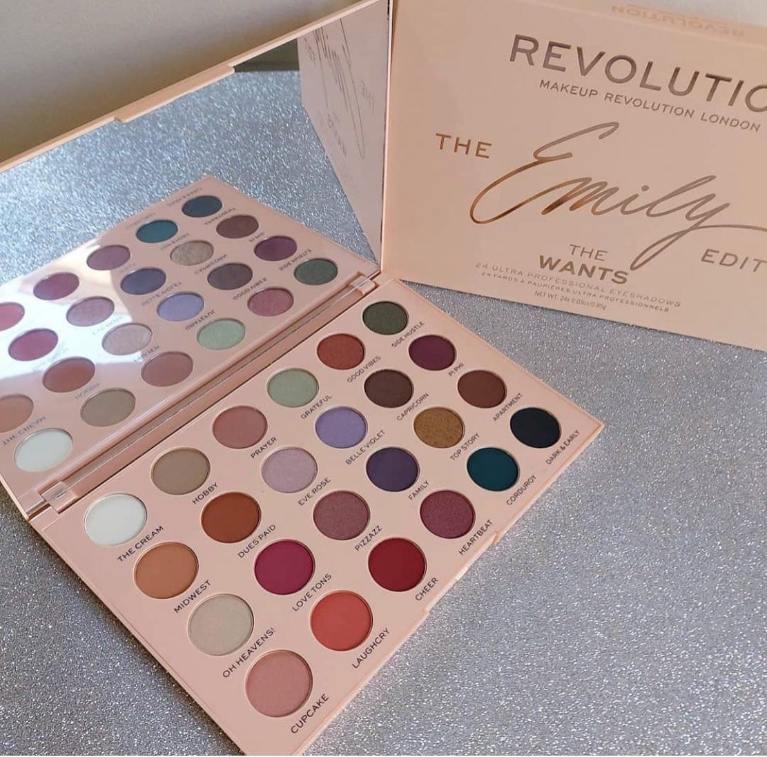 Revolution emily edit eyeshadow palette