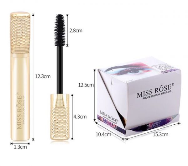 Miss rose golden black mascara