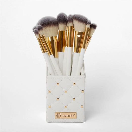 BH COSMETICS STUDDED ELEGANCE 12 PIECE BRUSH SET