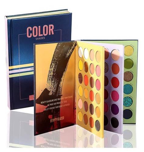 Beauty glazed color book eyeshadow palette