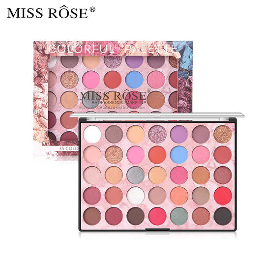 Miss rose 35 color eyeshadow palette MY