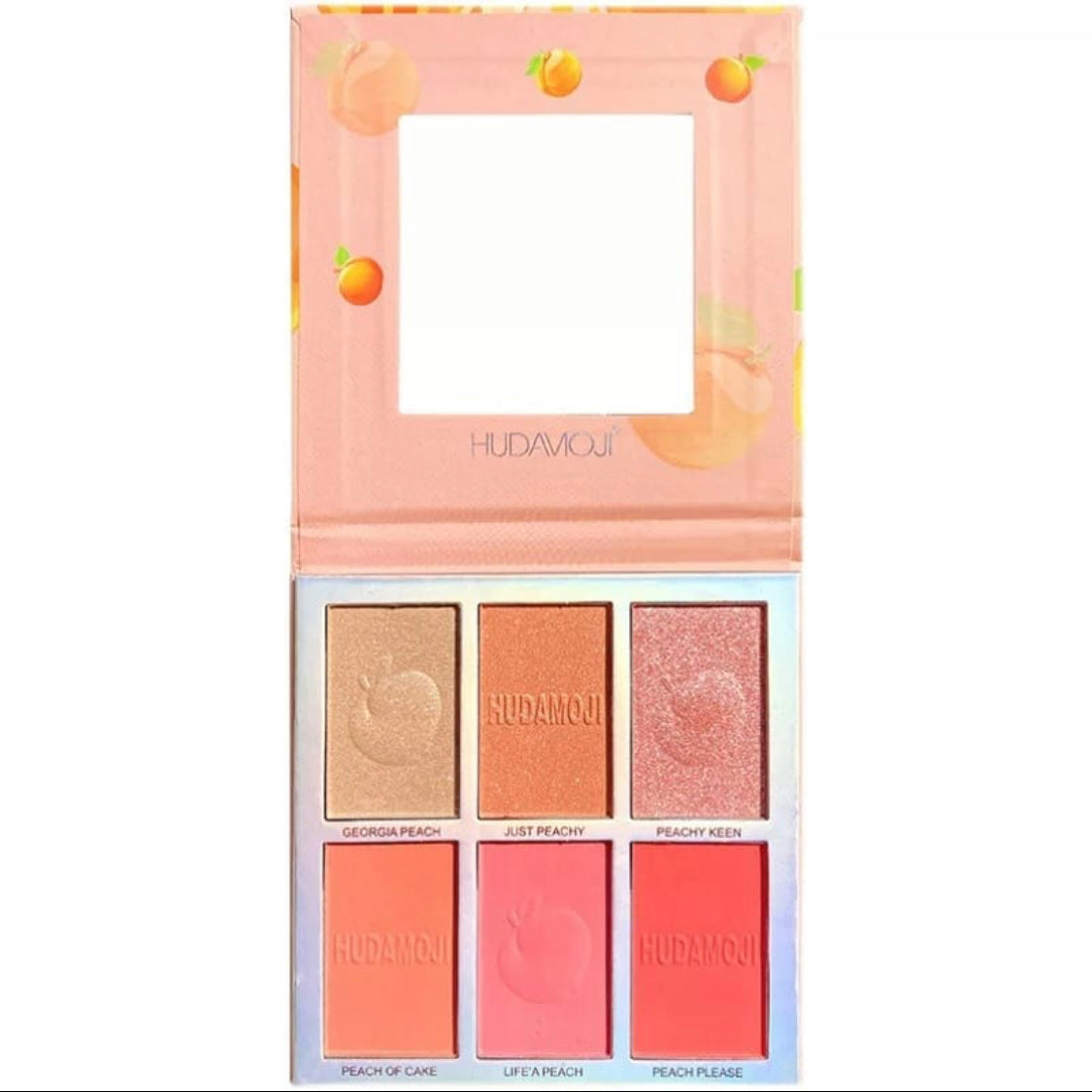 Huda bellini blush and highlighter palette