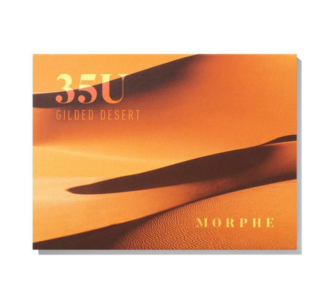 Morphe 35U gold desert artistry eyeshadow palette