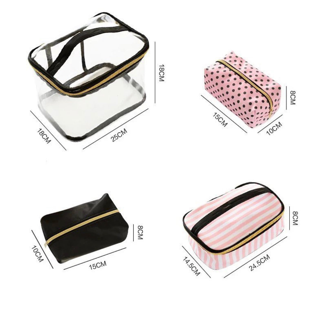 4 in 1 makeup bag