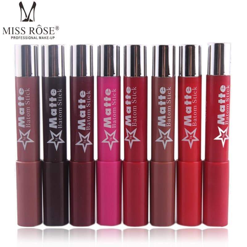 Miss rose matte lip caryons pack